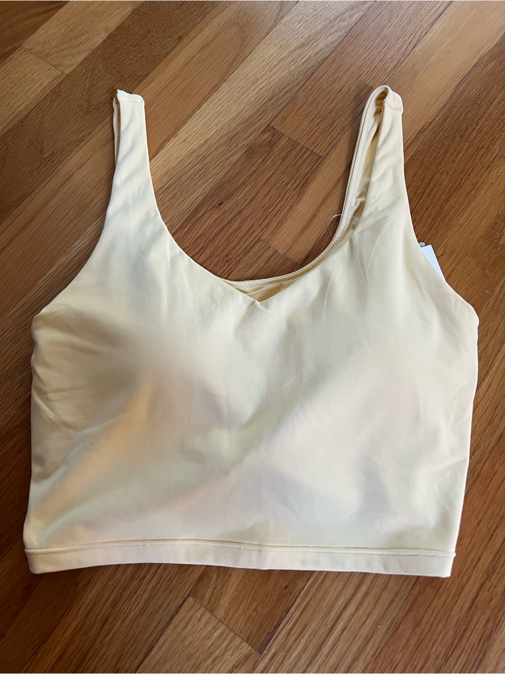 aerie Light Yellow Bralette Tank